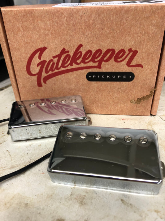Porter Gatekeeper SCH Humbucker Set - Nickel Covers